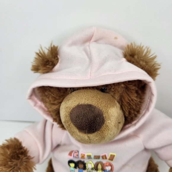 Girl Scout Little Brownie Bear Pink Sweatshirt Plush Mary Meyer 13" Toy - Picture 2 of 11